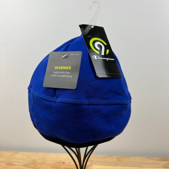 C9 Champion Women's Jersey Velour Beanie - Blue - NWT - Picture 2 of 6